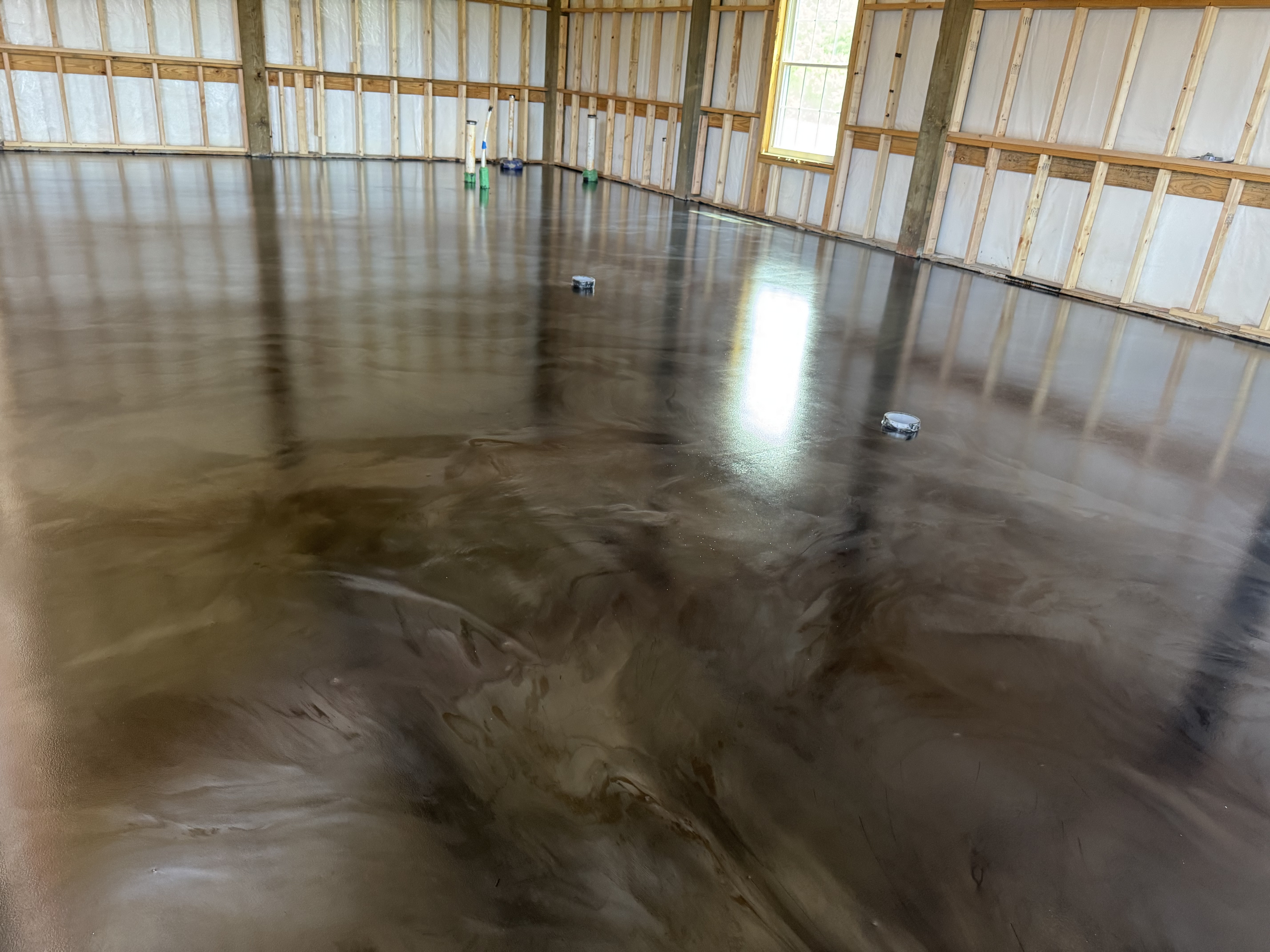 Commercial Gray Epoxy Facility epoxy flooring photo 3